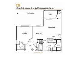 Grove at Deane Hill - 1 Bedroom A1