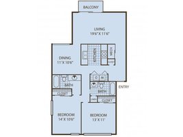 Mountain View Apartments - 2 Bedroom