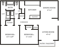 Greenbrier Ridge - 2BR/1.5BA