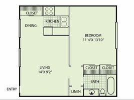 Windsor Court - 1 Bedroom