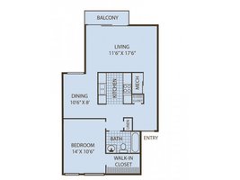 Mountain View Apartments - 1 Bedroom